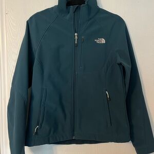 The North Face Deep Teal Softshell Jacket